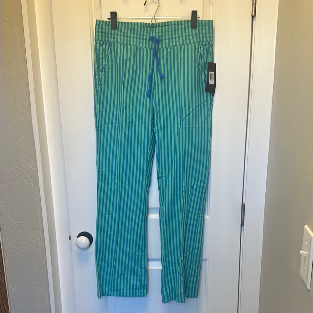 Hurley Green and Blue Venice Beach Pants